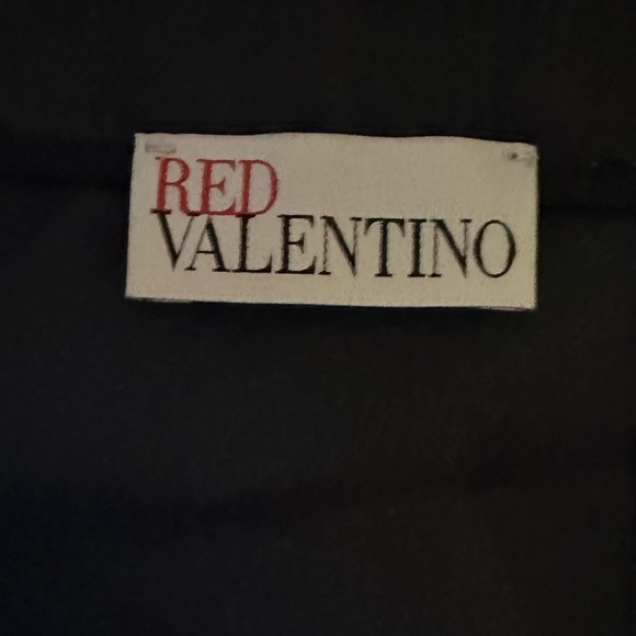 RED VALENTINO Black Bow Mini Skirt - Size 46 - Picture 9 of 12